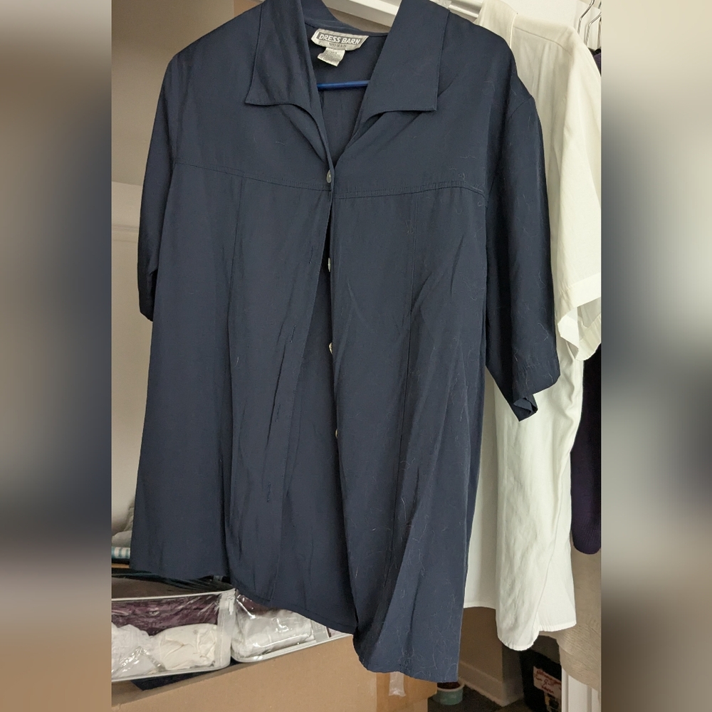 Ladies short sleeve blouses